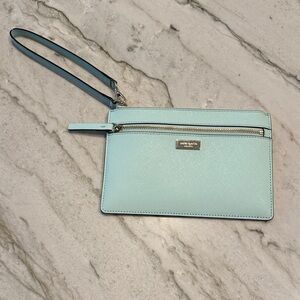 Kate Spade Light Blue Wristlet